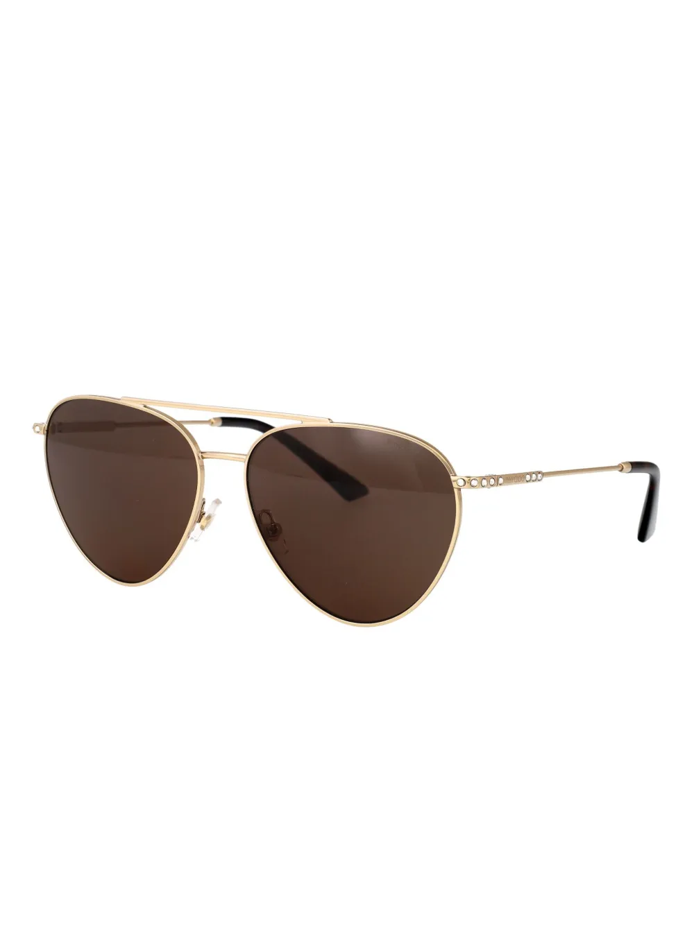 Jimmy Choo Eyewear pilot-frame sunglasses - Goud