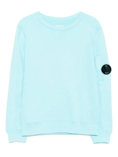 C.P. Company Kids sudadera con capucha y detalle Lens