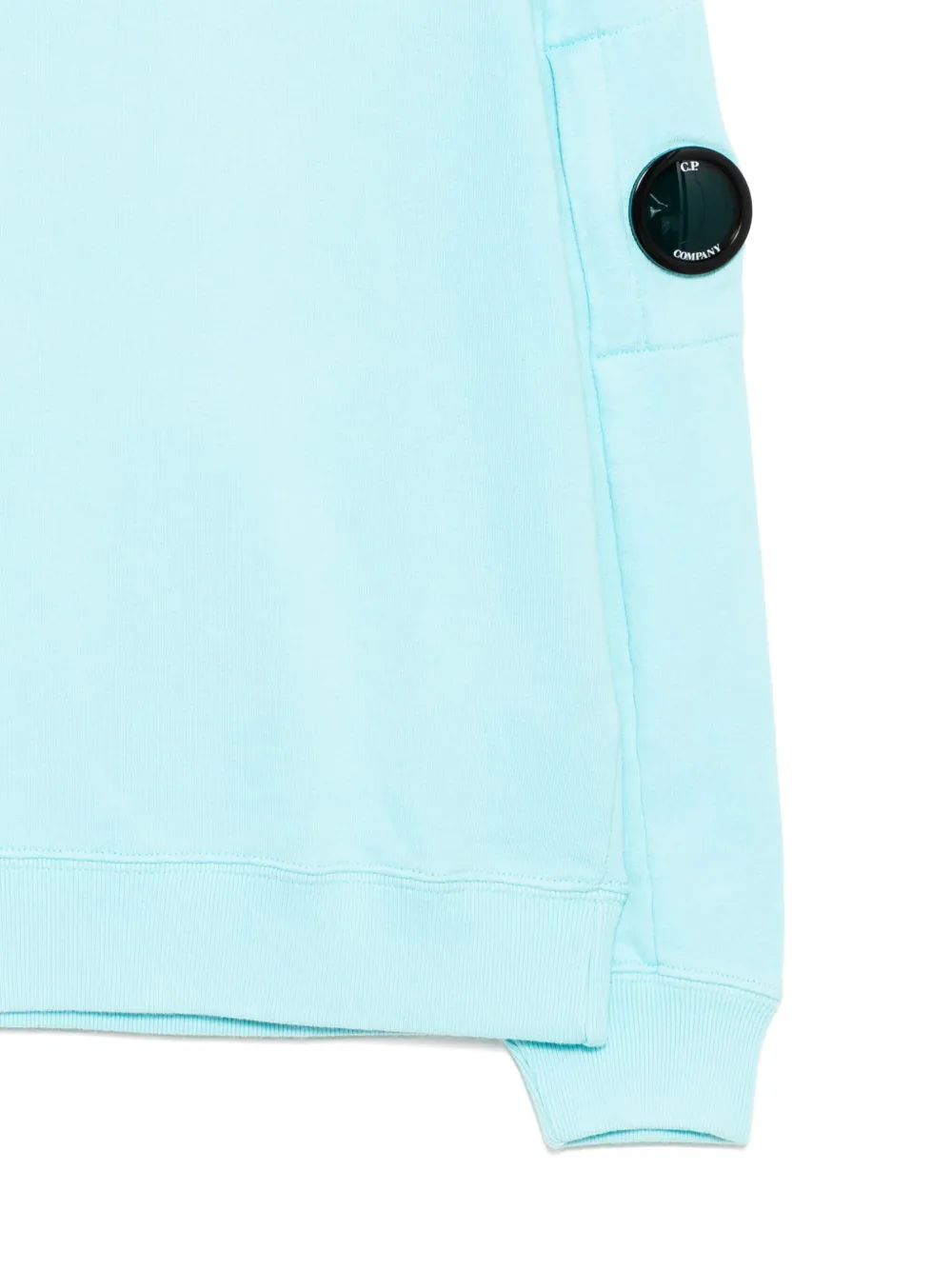 C.P. Company Kids Hoodie met lens-detail Blauw