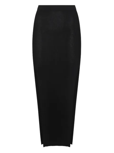 Rick Owens falda con aberturas laterales