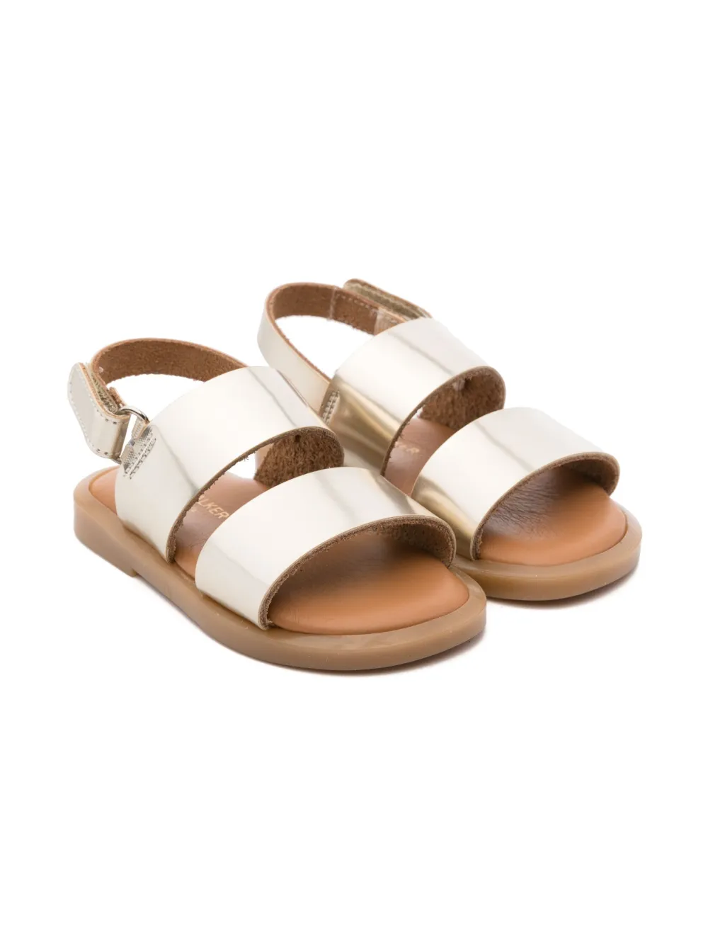 BabyWalker Sandalen met dubbele bandjes Goud