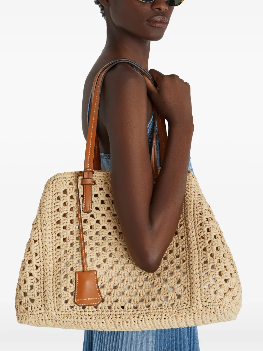Ermanno Scervino Borsa tote all'uncinetto | Image 2
