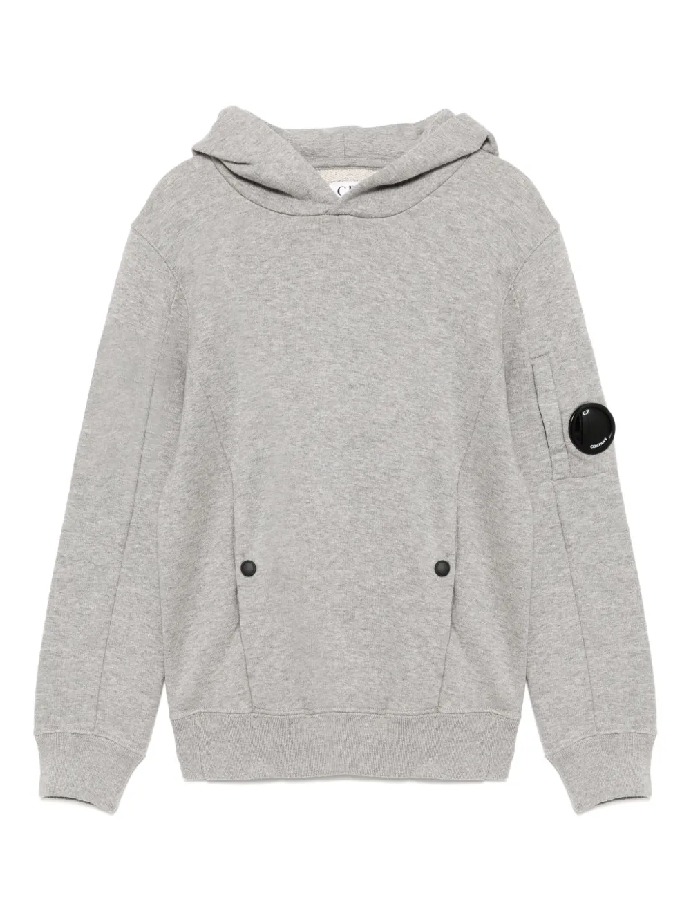 C.P. Company Kids Hoodie met lens-detail Grijs