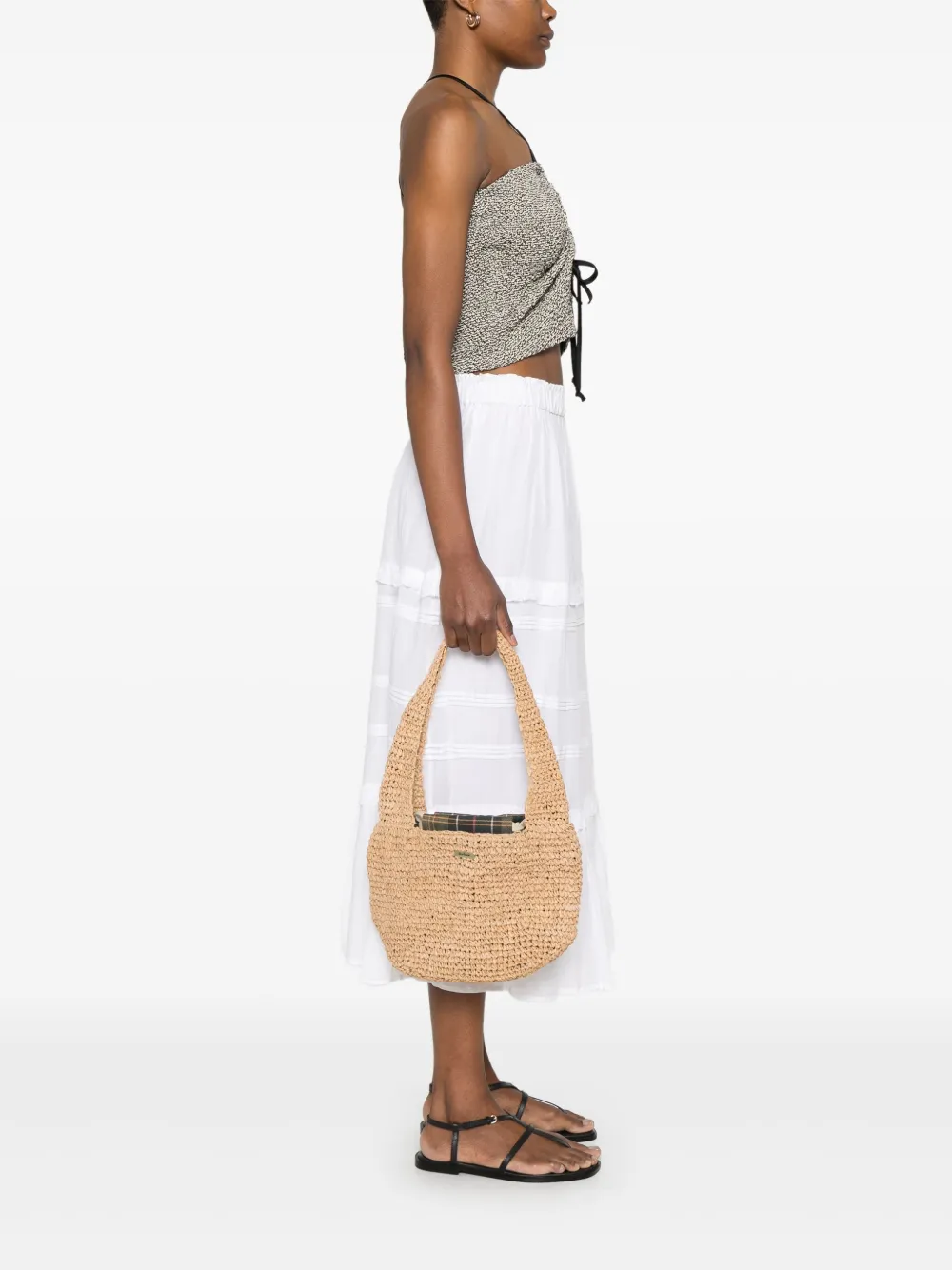  Barbour Small Lily Shoulder Bag - Neutrals 