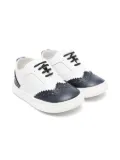 BabyWalker leather brogues - White