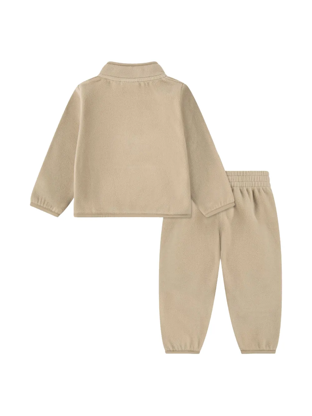 Nike Kids logo tracksuit set - Beige