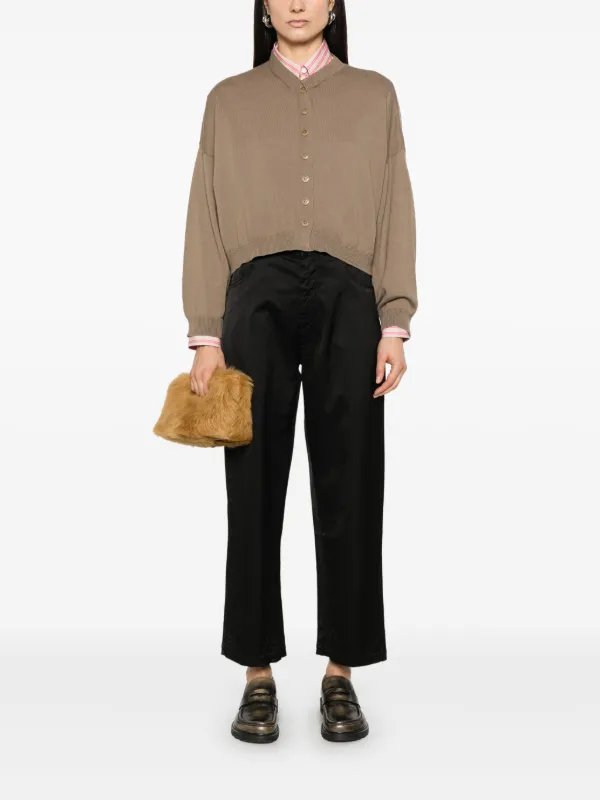 【関税込み】CORDERA ブラック テーラードパンツ Helmut Lang サテントリム パンツ | ブラック | FARFETCH JP