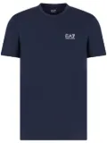 Ea7 Emporio Armani logo-print T-shirt - Blue