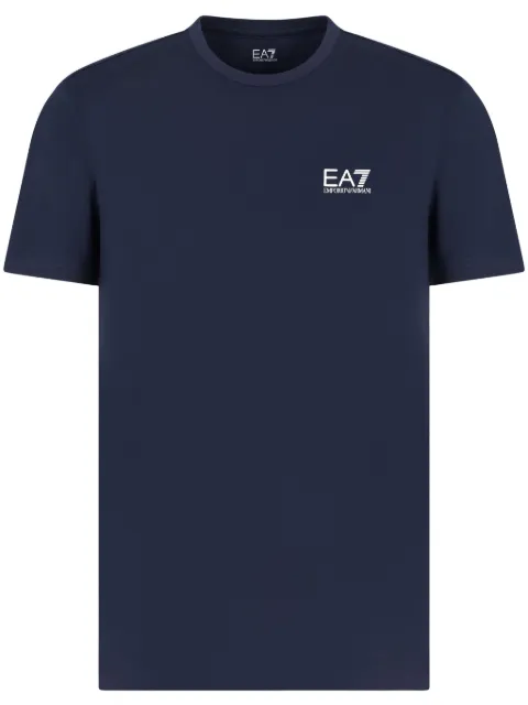 Ea7 Emporio Armani playera con logo estampado