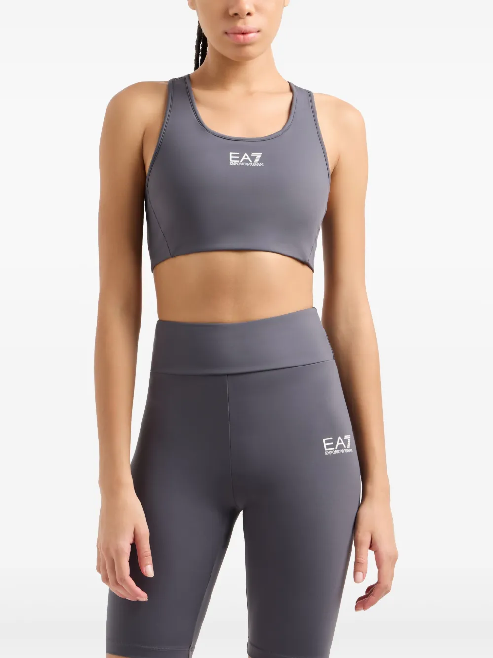 EA7 LOGO-PRINT TANK TOP