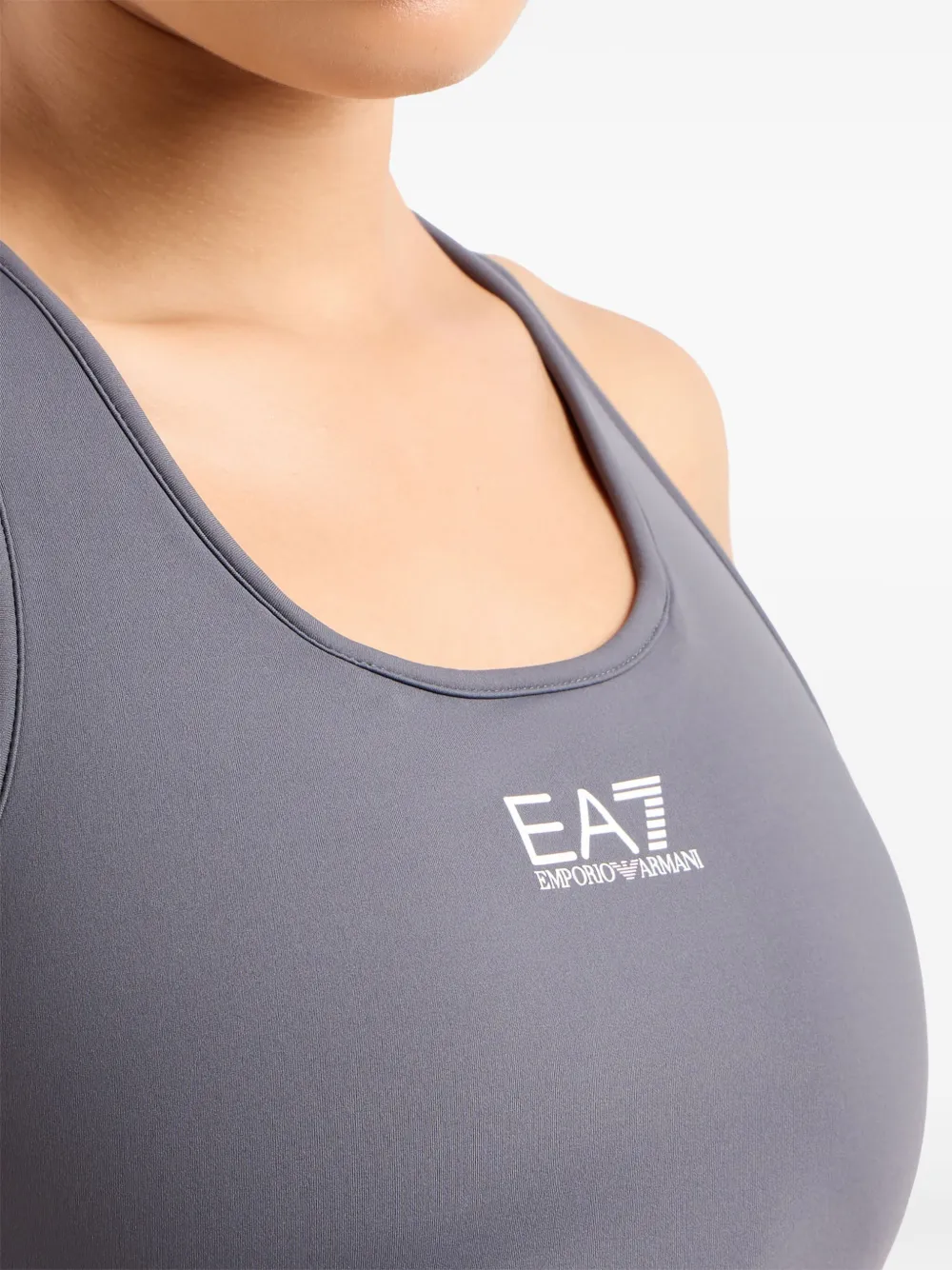 EA7 LOGO-PRINT TANK TOP