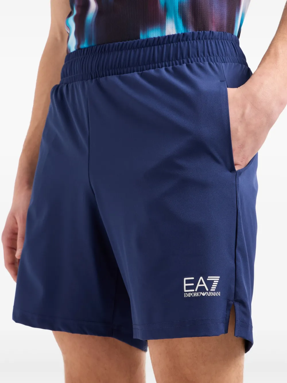 Logo-Print Bermuda Shorts