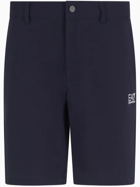 Ea7 Emporio Armani logo-print bermuda shorts