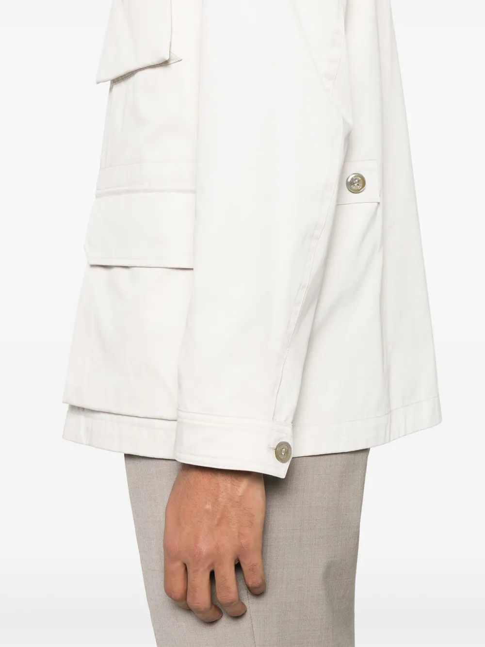 Moorer Mitia shirtjack Beige