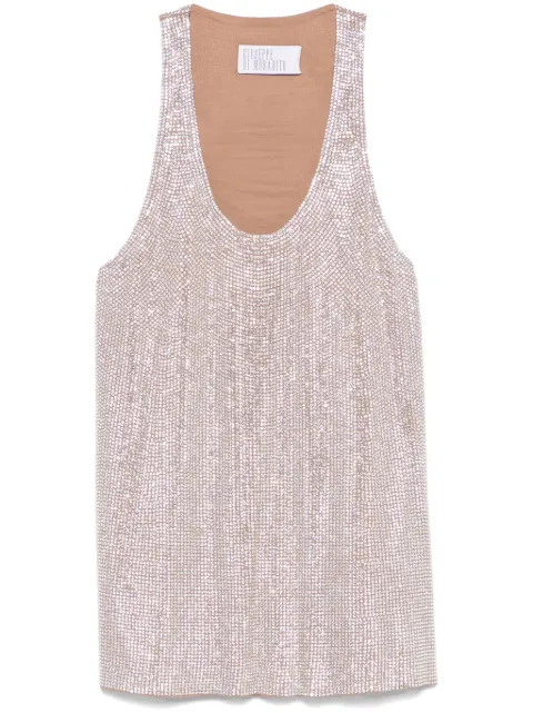 Giuseppe Di Morabito rhinestone-embellished tank top