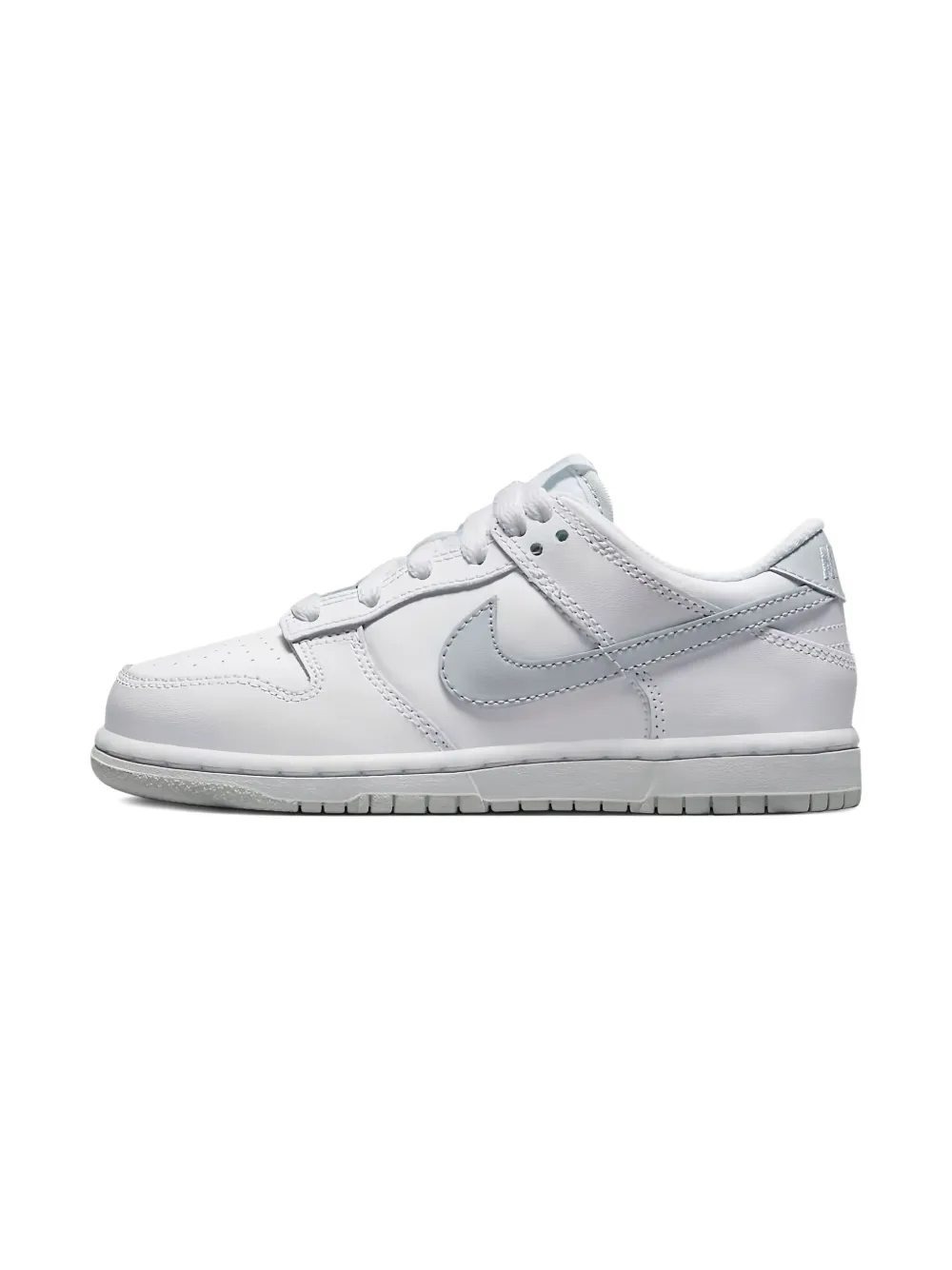 Nike Kids Dunk Low sneakers White
