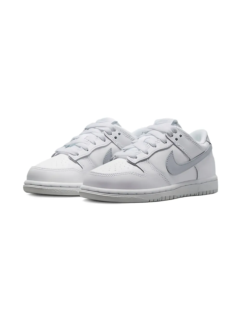 Nike Kids Dunk Low sneakers White