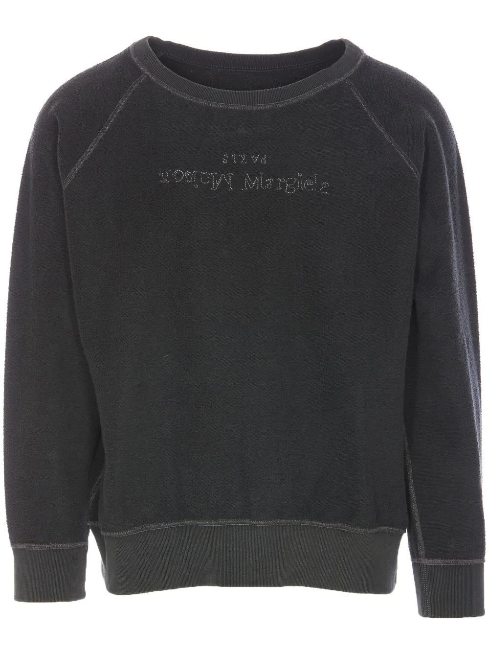 Maison Margiela ロゴ スウェットシャツ - グレー Maison Margiela ロゴ スウェットシャツ - グレー