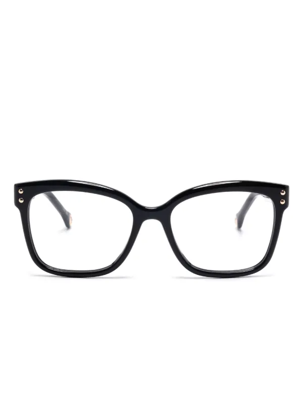 Carolina Herrera Square-frame Glasses in Black
