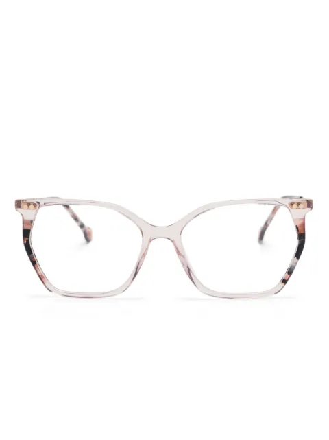 Carolina Herrera lentes con armazón estilo mariposa