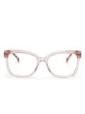 Carolina Herrera butterfly-frame glasses - Pink