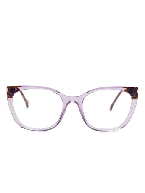 Carolina Herrera butterfly-frame glasses