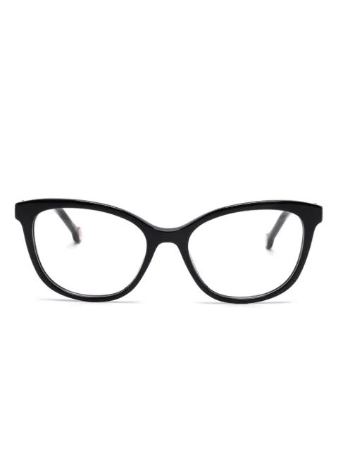 Carolina Herrera lentes con armazón estilo mariposa