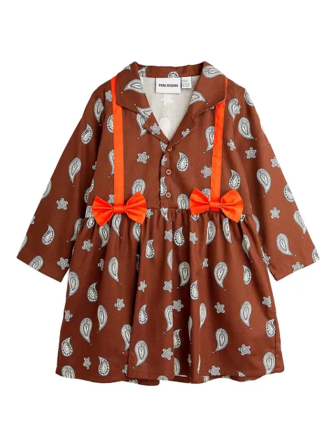 Mini Rodini robe à motif cachemire