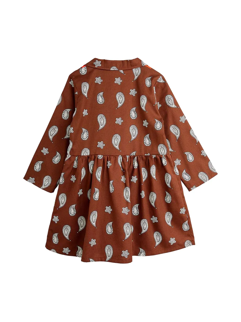 Mini Rodini Jurk met paisley-print Bruin