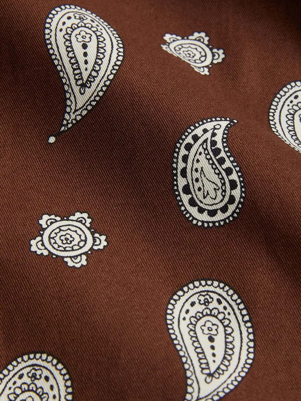 Mini Rodini Jurk met paisley-print Bruin