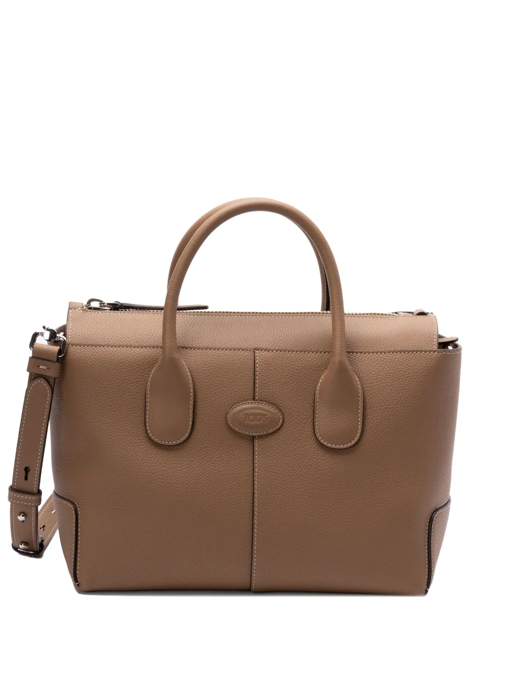 Tod's Di kleine shopper Bruin