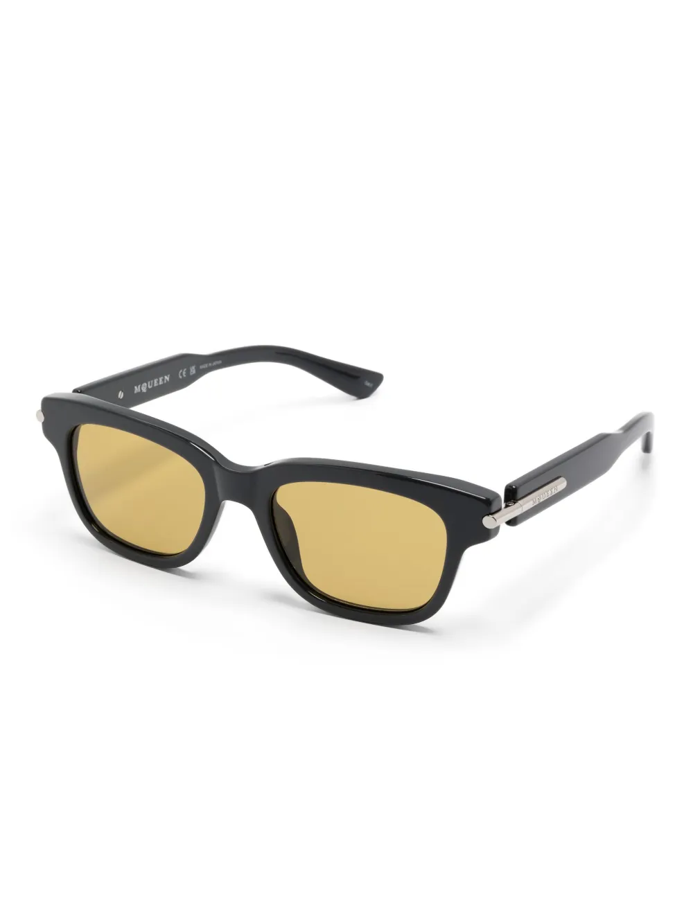 Alexander McQueen Eyewear City T-Bar sunglasses - Grijs