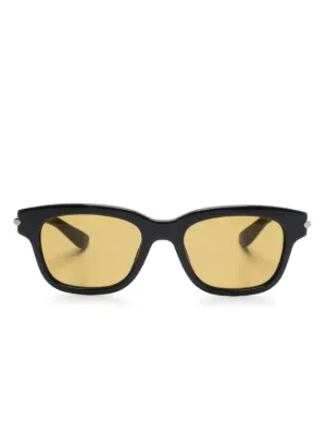 Miu Miu Eyewear 13ZS square-frame Sunglasses | Black | FARFETCH CA