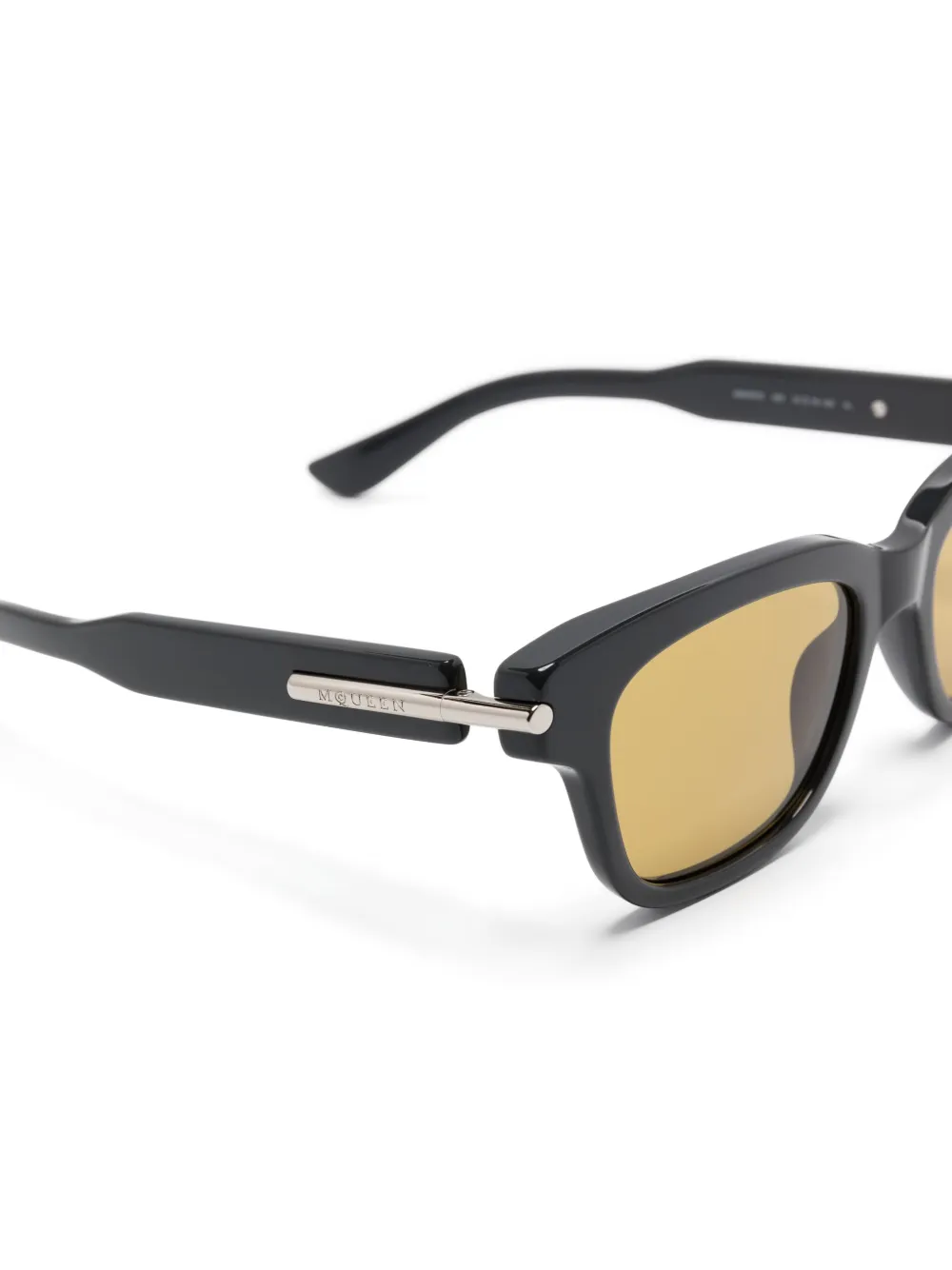 Alexander McQueen Eyewear City T-Bar zonnebril Grijs