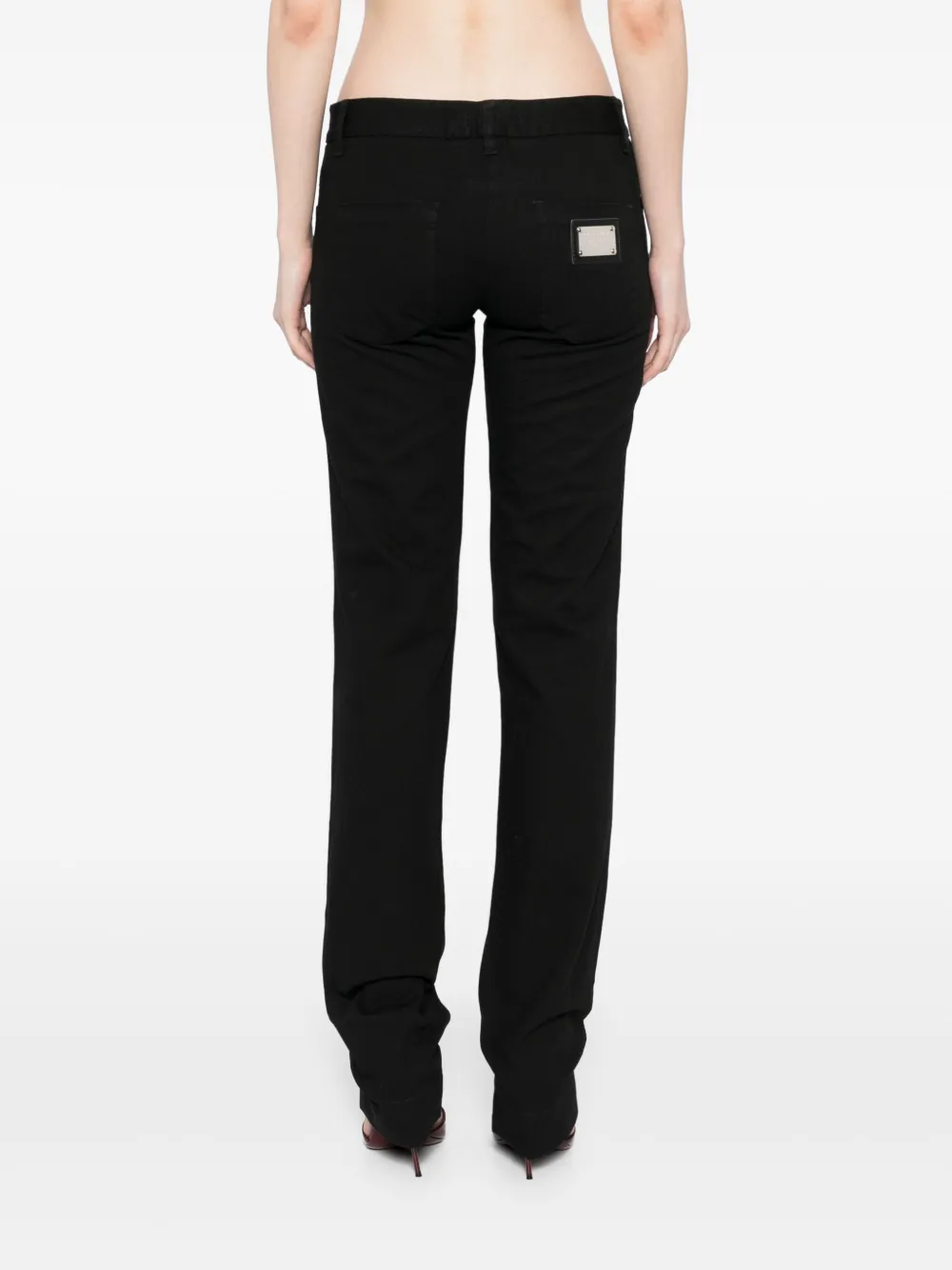 Dolce & Gabbana Straight jeans Zwart