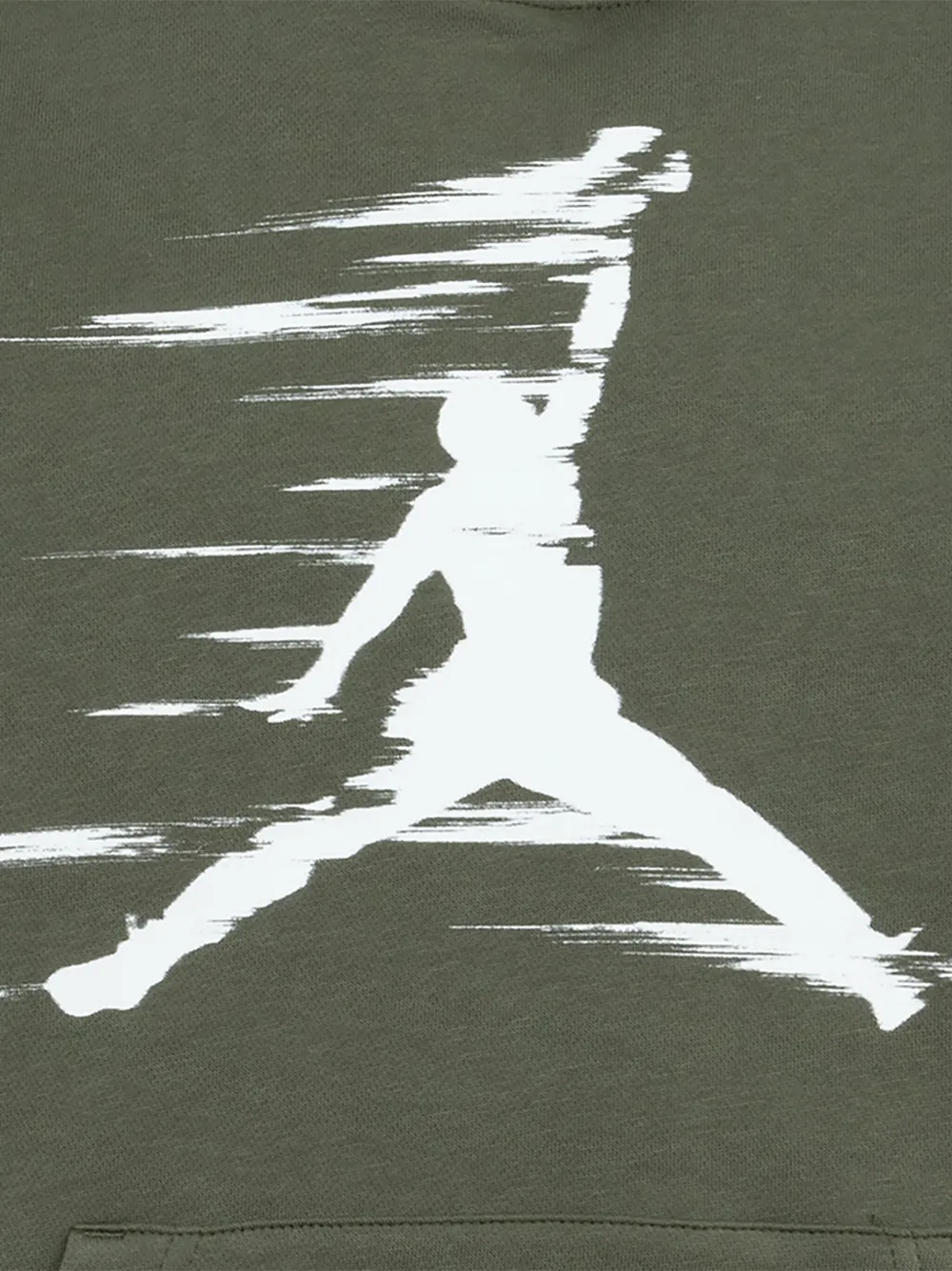 Jordan Kids Hoodie met logoprint Groen