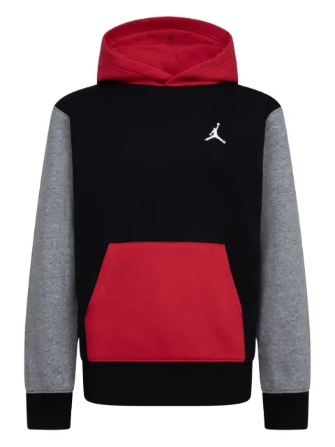 Jordan Kids logo-embroidered hoodie