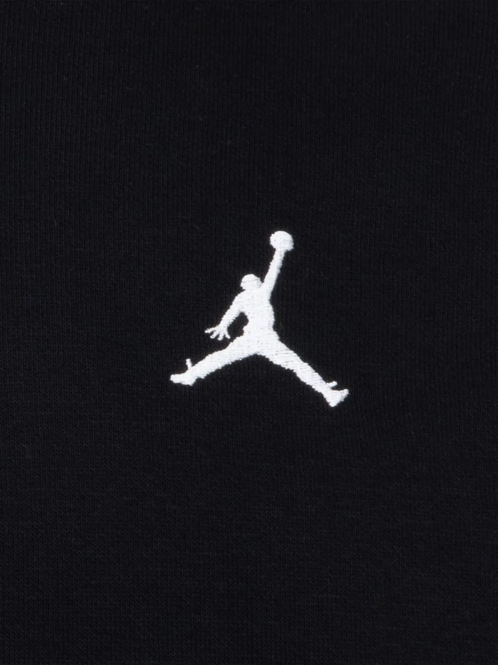 Jordan Kids Hoodie met geborduurd logo Zwart