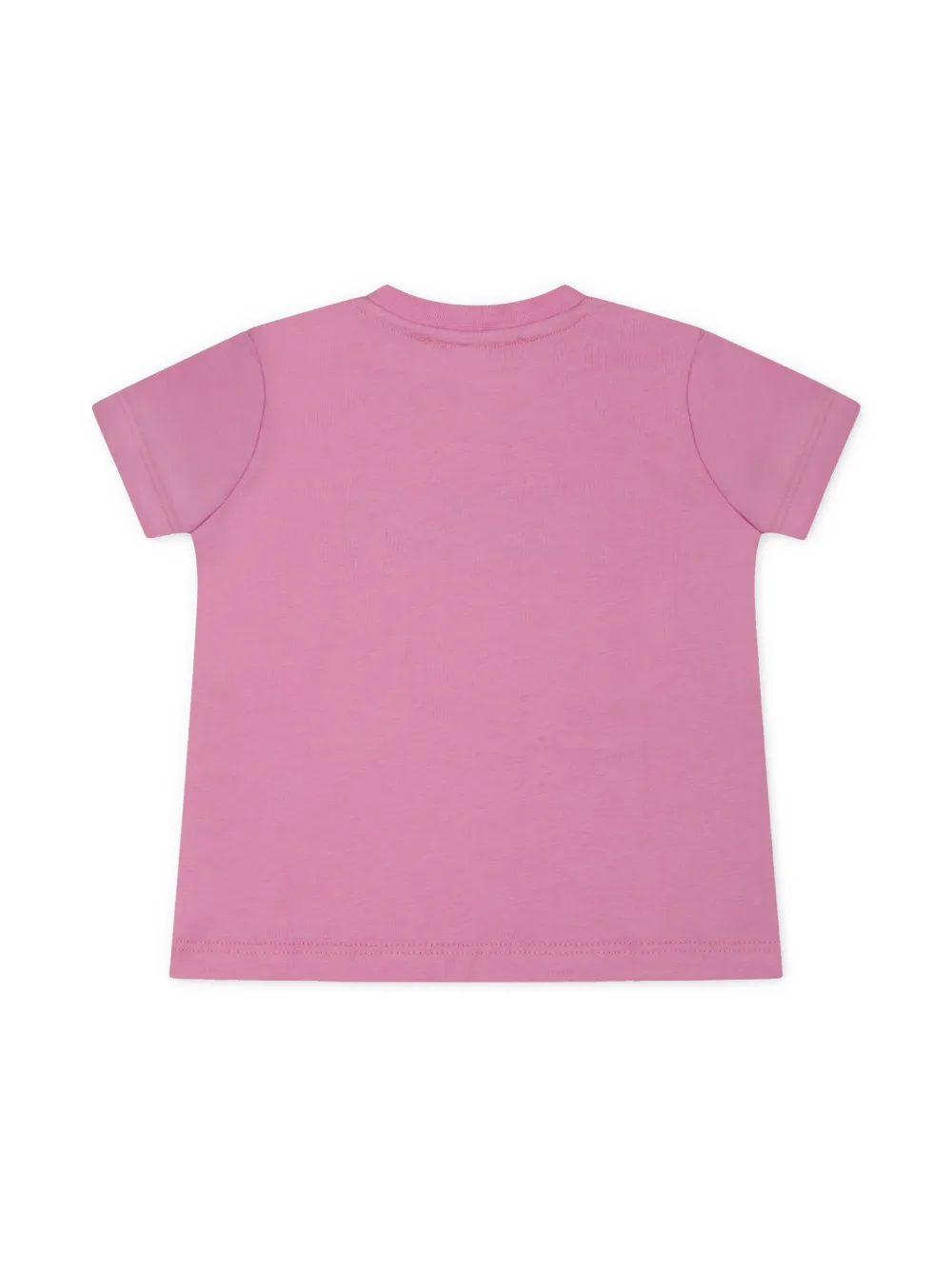 MSGM Kids logo-print cotton t-shirt - Roze