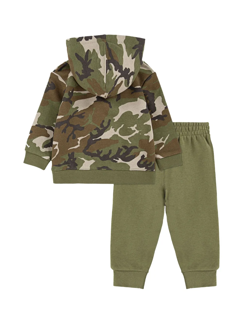 Jordan Kids logo-print tracksuit set - Groen