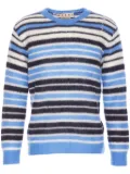 Marni striped sweater - Blue