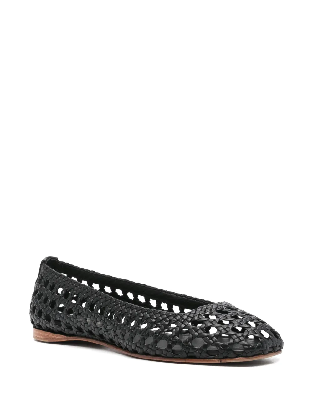 Paloma Barceló Shell ballet flats - Zwart