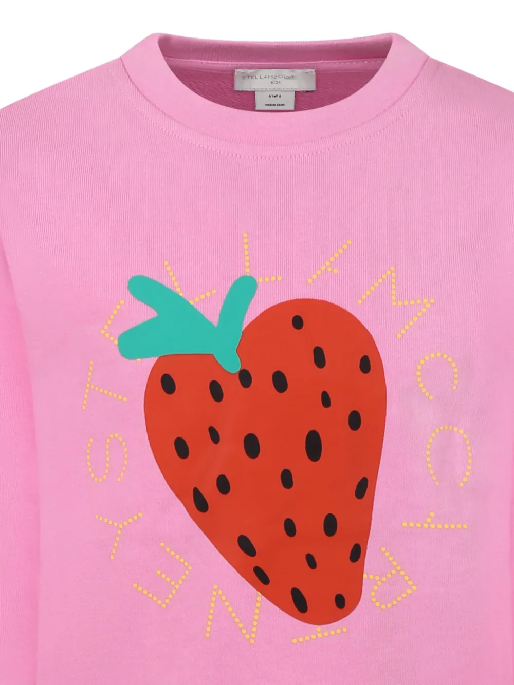 STELLA MCCARTNEY STRAWBERRY PRINT SWEATSHIRT