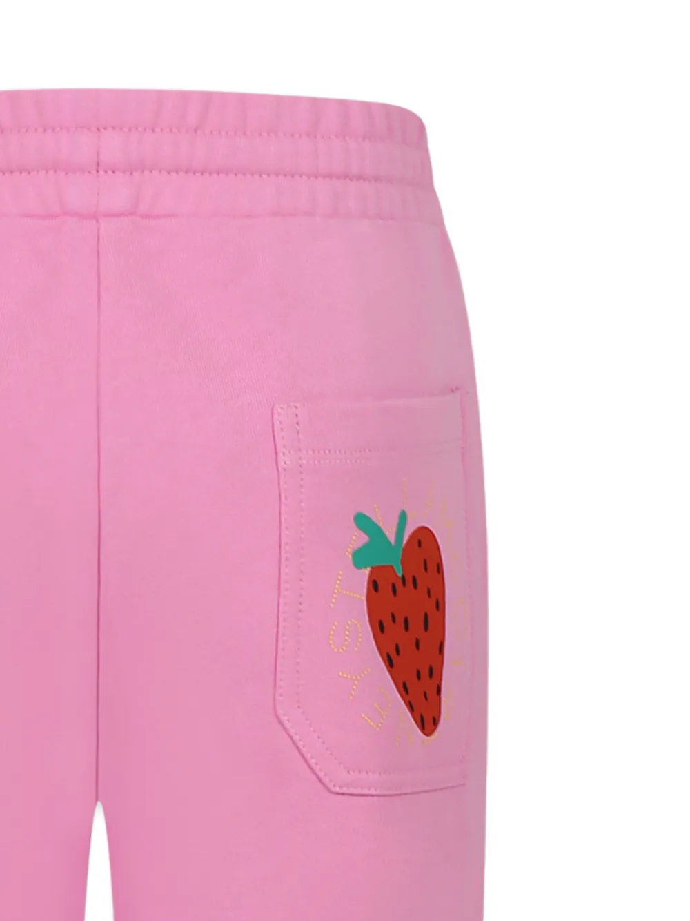 Stella McCartney Kids Trainingsbroek van biologisch katoen Roze