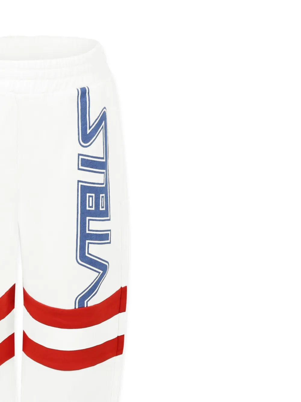 Stella McCartney Kids Trainingsbroek met logoprint Wit
