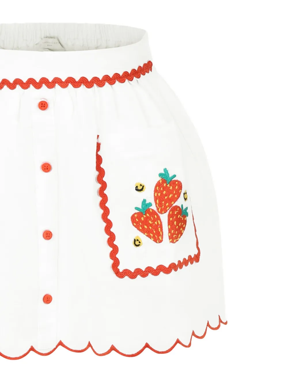 Stella McCartney Kids embroidered mini skirt