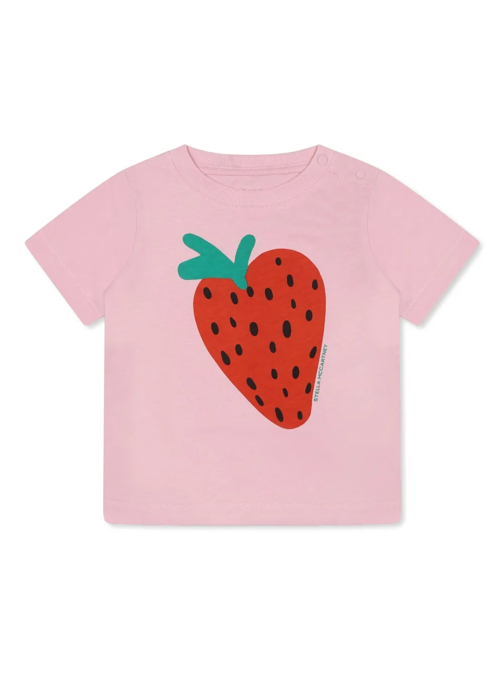 Stella McCartney Kids ストロベリープリント Tシャツ - ピンク Stella McCartney Kids ストロベリープリント Tシャツ - ピンク