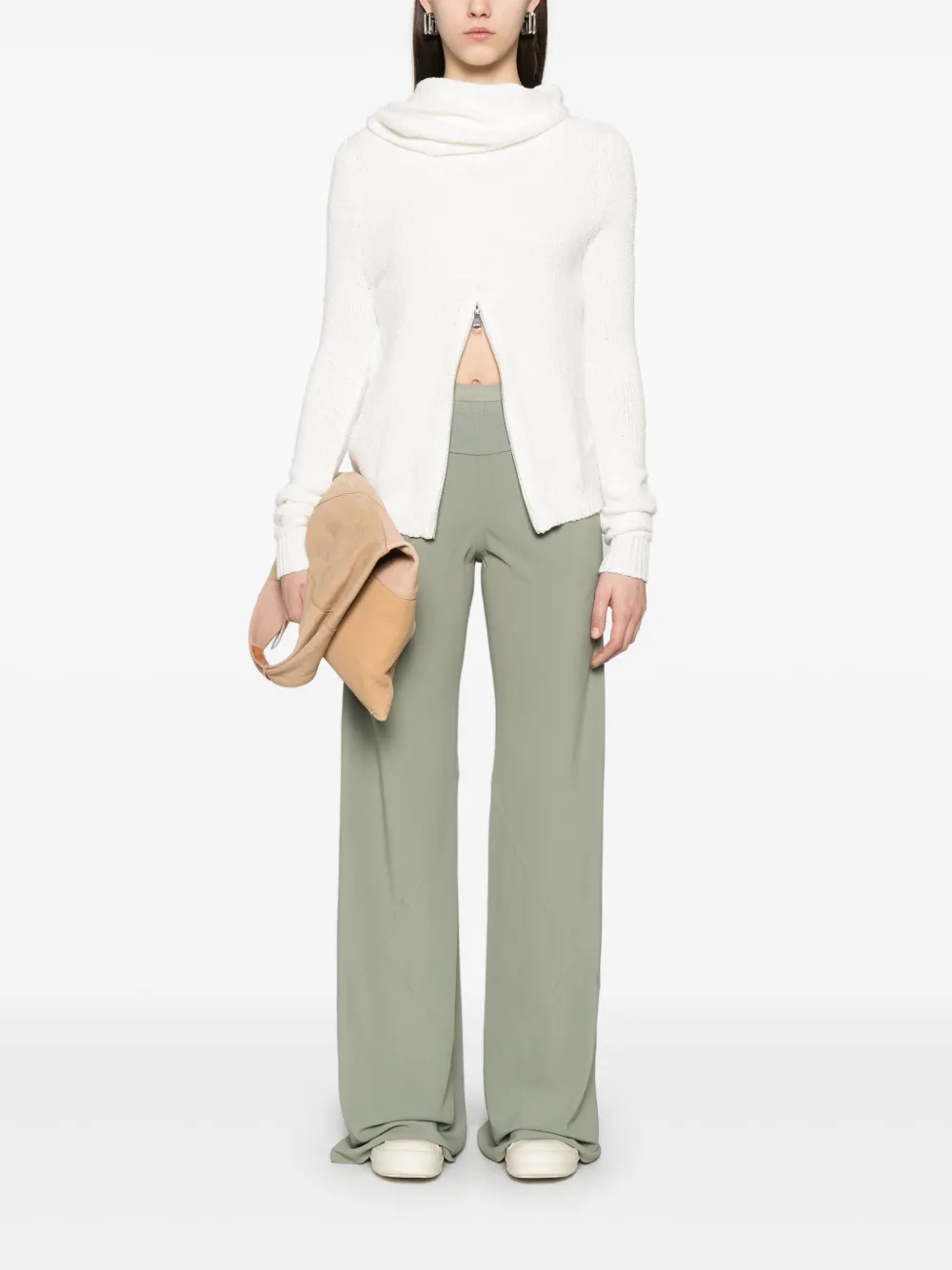 Rick Owens Bias broek - Groen