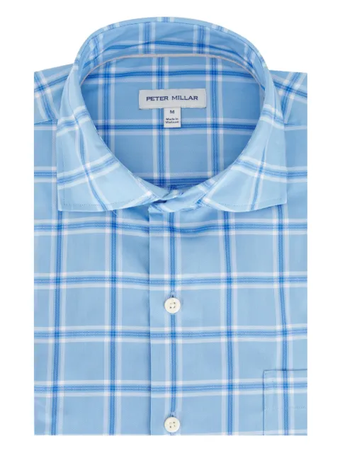 Peter Millar checked button-up shirt