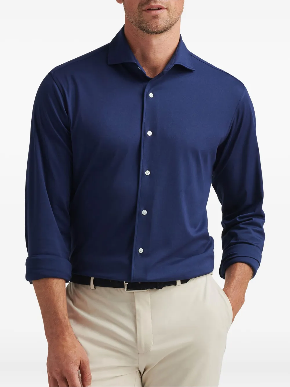 Peter Millar Button-up overhemd Blauw